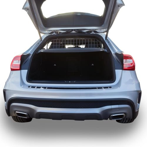 Travall Hundegitter kompatibel mit Mercedes Gla-Class/Gla 45 Amg (2013-2019) Fahrzeugspezifischer Kofferraumschutz Gepäckschutz Trenngitter Ladungsteiler Hochbelastbare Stahl Auto Haustierbarriere