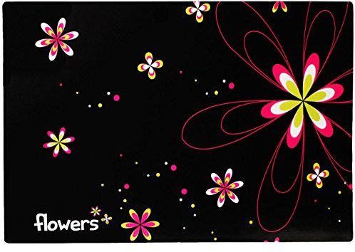 alles-meine.de GmbH Schreibtischunterlage/Unterlage - Blumen & Blüten - 60 cm * 40 cm - Tischunterlage/Knetunterlage/Bastelunterlage - Größe A2 - mit Einschubfach - abw..