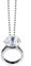 NET TOYS Halskette mit Ring JGA Modeschmuck Damenkette Schmuck Halsschmuck Junggesellinnenabschied Elegante Kette Mode Accessoires Geschmeide Bride Necklace Kettenanhänger