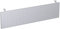 Gera Möbel 4 Fuß Flex Knieraumblende, Tischzubehör, Metall, Silber, 180 x 6.5 x 40 cm