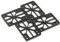 Sharplace 4 / Paket Skateboard Longboard Shock Pads Riser 6mm Oder 8mm Schwarz, 4 mm