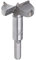 sourcing map Forstner Drill Bits 45mm, Tungsten Carbide Wood Hole Saw Auger Opener Woodworking Hinge Hole Drilling Boring Bit Cutter Gray with Case