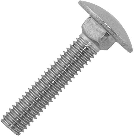 Schlossschrauben M10x70/70 mm aus Edelstahl A2 (5 Stück) | DIN 603 - Flachrundschrauben - Schrauben von MESAROS®