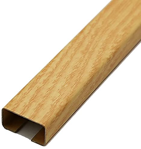 Cache Cable Gaine Management Rangement Goulotte Protège-câbles pour sol en bois dur/mur antique – Protecteur de fil d'ordinateur en acier inoxydable pour lampe en métal épais, cuisine/chambre/maison,