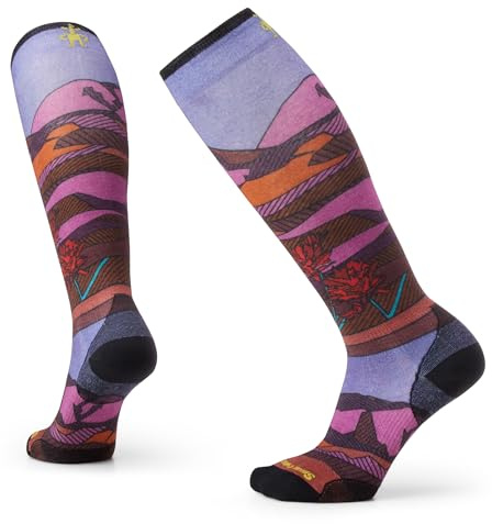 Smartwool Damen Ski Zero Cushion Floral Field Pr Socke (1er Pack)