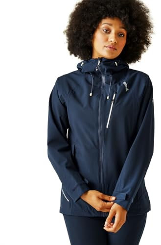 Regatta Wasserdichte Birchdale-Jacke für Damen Isotex 10000-Stretchmaterial, perfekt für Spaziergänge, Outdoor-Aktivitäten und den täglichen Gebrauch