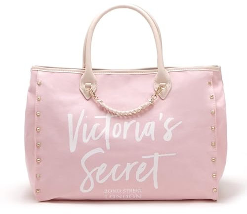 Victorias Secret Borse Tote a Mano da Donna, Grande, Borsa Messenger Nero - Angel City Bag (Rosa)