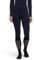 FALKE Damen Baselayer-Hose Maximum Warm 3/4 W Ti Funktionsmaterial schnelltrocknend 1 Stück, Blau Space Blue 6116 Trend, M