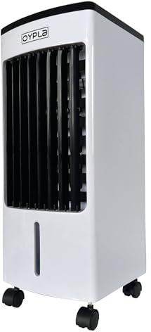 Oypla 80W Energy Efficient Portable Evaporative Air Cooler AC with Humidifier Function and Timer