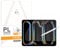 ARMOR Flexible Glass Paper Texture Feel Screen Protector for iPad Pro 11 (2024,M4), Anti-Glare with Blue Light Filter