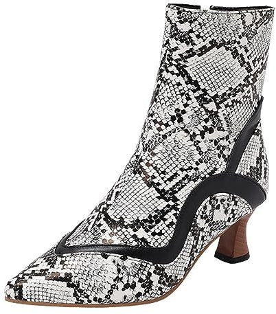 Regali economici Stivali di Gomma Stivali da Donna Alti Boots for Women Stivaletti da Donna Neri Stivaletti Donna Invernali Stivaletti Gomma Donna Bassi Pioggia Tacco Donna Stivali