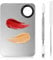 AEIOPRS 1 Set di piastre e spatole per il trucco in acciaio inox Picasso Makeup Spatula Coltello a doppia testa per tavolozza