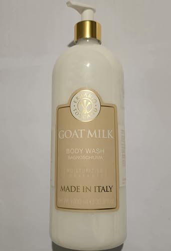 GOAT MILK BODY WASH MOISTURIZING 1000ml MADE IN ITALY