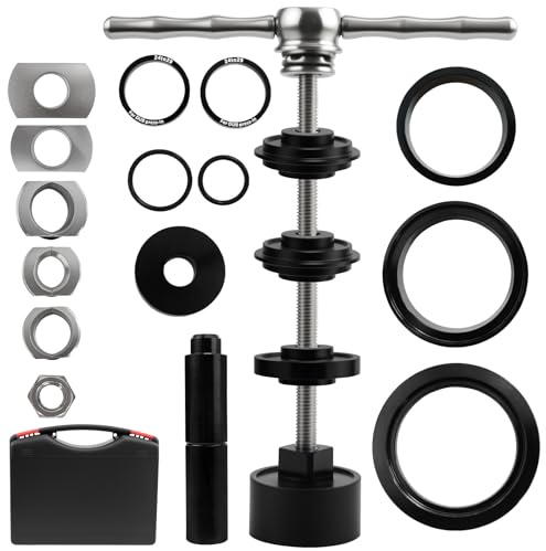 LIROPAU Einpresswerkzeug Fahrrad für die Montage und Demontage von BB86/30/92/PF30 Innenlagern, Fahrrad Innenlager Werkzeugset für Fahrradbegeisterte und Mechaniker