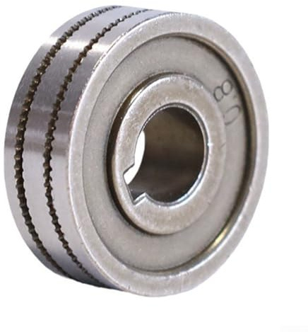 1PCS For MIG Welding Wire Feed Roller, K Knurl Type 0 8 0 9 for Welding Wire Feeding Machines Bearing Steel Material Ensures Consistent Wire Feed Operation