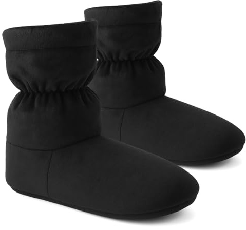 Knuffis Chaussons chauffants pour femme - Chauffe-pieds - Micro-ondes - Pantoufles pour homme