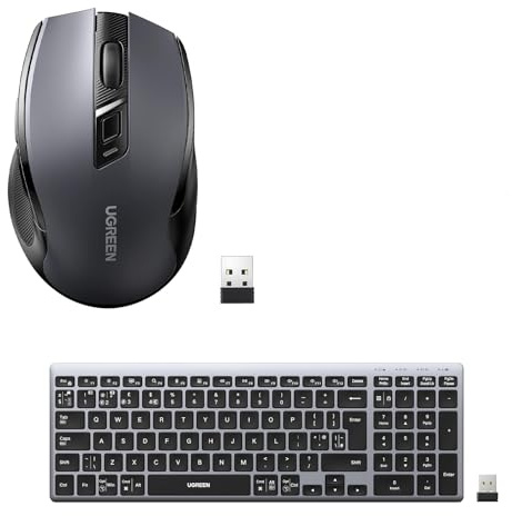 UGREEN Wireless Mouse Wireless Rechargeable Keyboard