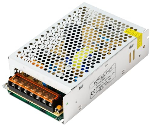OFFCUP Schaltnetzteil 5V 10A 50W Transformator, Netzteil Trafo 240V auf 5V 50W LED Trafo, AC 240V auf DC 5V Treiber Schaltnetzteil Konstantspannung Niedervolttrafo für LED Lampen