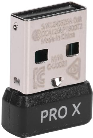 Plyisty USB Dongle Mouse Receiver, 2.4GHz Wireless Adapter for G Pro X Superlight Gaming Mouse, with Compact Design and Quick Pairing