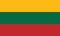 Qualitäts Fahne Flagge Litauen 90 x 150 cm mit verstärktem Hissband