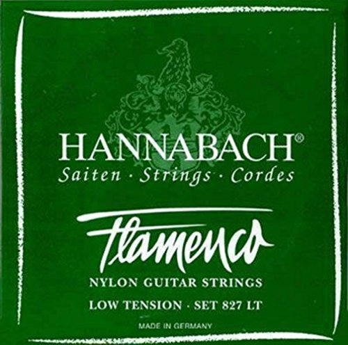 CUERDAS GUITARRA FLAMENCA - Hannabach (827/LT) Verde Suave (Juego Completo)
