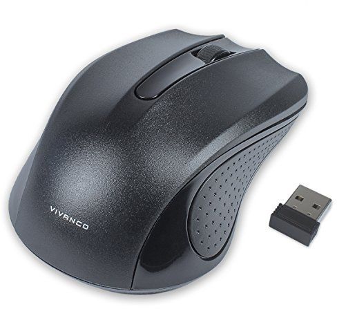 Vivanco IT-MS RF 1000 USB-Maus schwarz