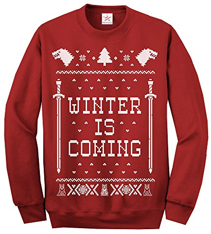 Star and Stripes Inspired sweatshirts Funny Christmas RED Medium