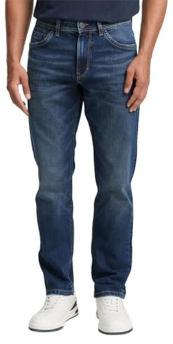TOM TAILOR Herren 1007860 Josh Regular Slim Jeans, 10281 - Mid Stone Wash Denim, 31W / 32L EU