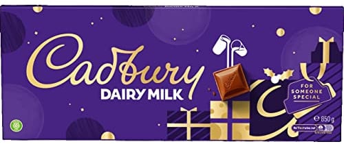Cadbury Dairy Milk Chocolate Bar, 850g