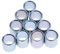 Sharplace 10pcs Inlineskates Rollen Lager Spacer Distanzscheiben