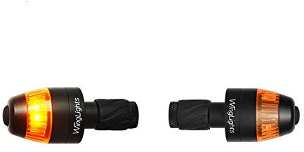 WingLights Mag V3 - Amber Indicator Lights for Bicycles and E-Scooters with Magnetic Mount