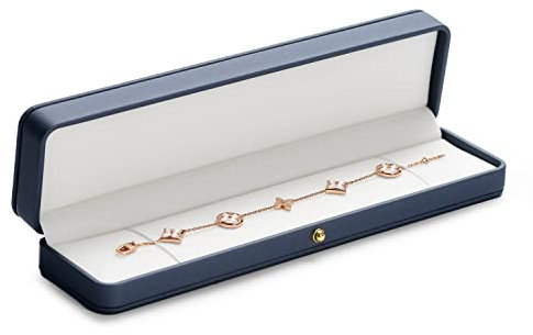 Oirlv Necklace Box - Velvet Interior Storage & Display