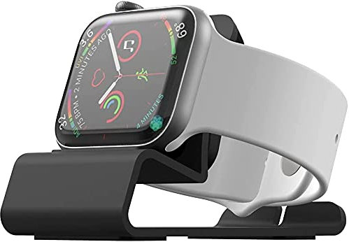 Supporto Caricatore per Apple Watch, Alluminio Stazioni di Ricarica per Apple Watch Series 8, Series SE2, Series 7, 6, SE, 5, 4, 3, 2, 1, iWatch 45mm 41mm 44mm, 42mm, 40mm, 38mm Stand Notturno