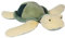 Histoire d'Ours - Peluche Tortue de Mer - 40 cm - Vert/Blanc - Belle Boîte Cadeau - Trésors Marins - HO3032