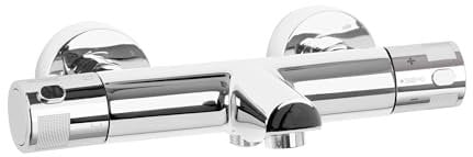 Ramon Soler - Grifo de Baño-Ducha Termostático Cromado Serie Termotech