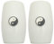 Yin Yang China Salt and Pepper Shakers Cruet Set Modern White CSP 406