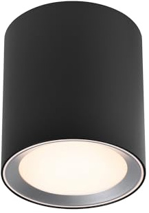 Nordlux Landon Down Light Black Metal Bathroom LED IP44 2700k Mains