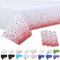 3 Stück Tischdecke Rechteckig Weiss Weihnachten Party Tischdecke,137*274cm Tischdecke Papierrolle Einweg Tischdecke aus Kunststoff,Wasserdichte Ölbeständig Tischdecken für Party,Picknick,Geburtstags