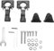 Doumneou Support de fixation pour moto - Pour feux antibrouillard LED - Pour R1200GS F800GS/F650FS