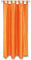 Blickdichte Orange Gardine Alessia mit Schlaufen in 140x245cm (BxL), in vielen Größen und Farben