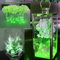 Green Fairy Battery Operated Mason Jar Lights - 10Ft 30 Led 16 Pack Waterproof Firefly Silver Wire Short String for Crafts Bottle Vase Centerpieces Party Decor Halloween