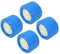 Boat Trailer Rollers Paint Rollers 4Pcs Marine Ribbed Wobble Roller 108X75X19Mm Blue PP High Temp Resistant For Boat Yacht Trailer