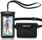FORETOY Pochette Etanche Smartphone, Sac Etanche Telephone Portable Etui Pochette Imperméable avec Sangle Réglable, IPX8 Plage Accessoire pour Nage Pêche Kayak Natation Rafting Surf