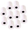 EXCEART 10 Rollen Thermopapier Druckerpapier volumen Kassenzettelpapier Thermobonpapier papierrolle Thermodruckpapier -Geldpapier Mehrzweck scrollen Quittungspapier Kassenbon Weiß