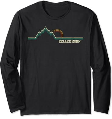 Zeller Horn Berg Deutschland Natur Wandern und Klettern Langarmshirt