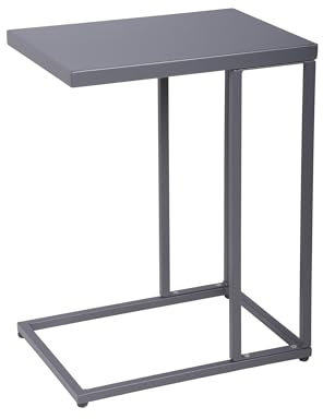 Garden Pleasure Beistelltisch Dorea Gartentisch Terrassentisch Outdoor Tisch Möbel anthrazit