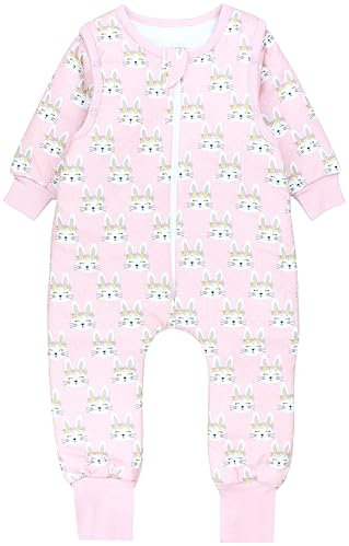 TupTam Gigoteuse Hiver – Gigoteuse à Pieds Bébé, 2.5 TOG, Coton OEKO-TEX