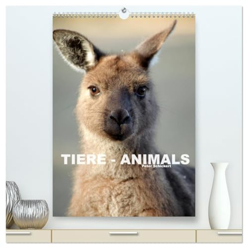 Tiere - Animals (hochwertiger Premium Wandkalender 2026 DIN A2 hoch), Kunstdruck in Hochglanz: Tiere aus aller Welt wunderbar und hautnah fotografiert. (CALVENDO Tiere)