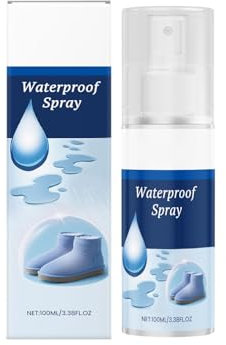 Nanoprotect Textilimprägnierung | High-Tech Imprägnierung und Spray für Textilien | Stark wasserabweisend mit Abperleffekt | Ideal gegen Schmutz und Nässe,für Kleidung, Schuhe und Taschen,100ml