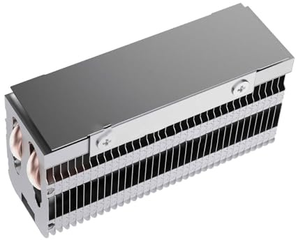 XINYIN 2. NVMe SSD Cooler Featuring Copper Heat Pipes Thermal Screen And Quiet Laptop SSD Coolers Double Coppers Design